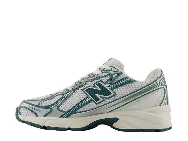 New Balance New Balance 740 White with Marsh Green and Sea Salt - view 2