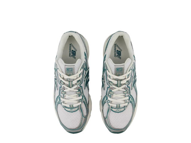 New Balance New Balance 740 White with Marsh Green and Sea Salt - view 3