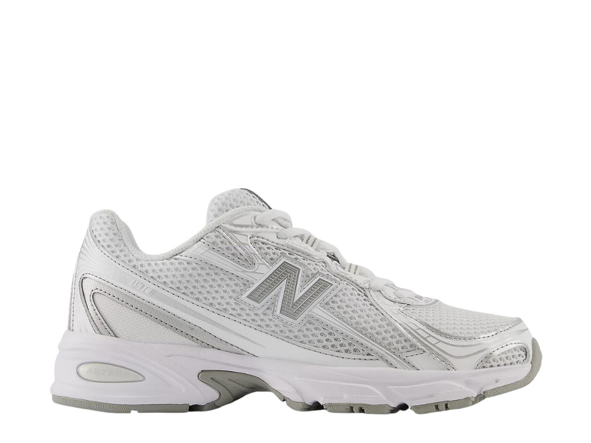 New Balance New Balance 740 White with Silver Metallic and Reflection