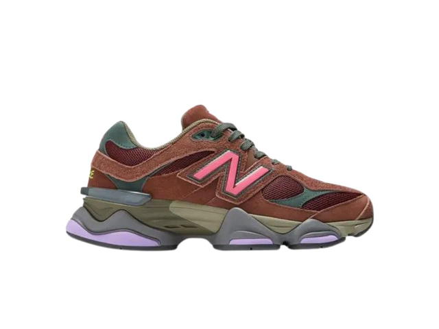 New Balance New Balance 9060 Rich Oak Burgundy - view 1