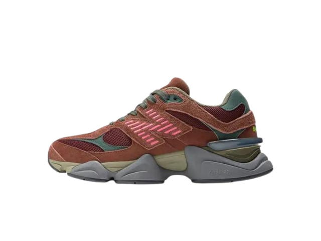 New Balance New Balance 9060 Rich Oak Burgundy - view 2