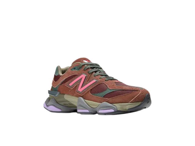 New Balance New Balance 9060 Rich Oak Burgundy - view 3