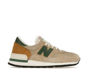 Buy New Balance 990v1 MiUSA Tan Green at Sasom – Authentic and Ready to Ship