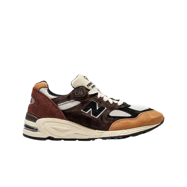 New Balance New Balance 990v2 Made in USA Brown Beige - view 2