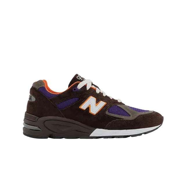 New Balance New Balance 990v2 MiUSA Brown Purple - view 1