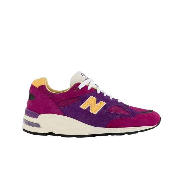 New Balance New Balance 990v2 MiUSA Teddy Santis Purple Yellow - view 2