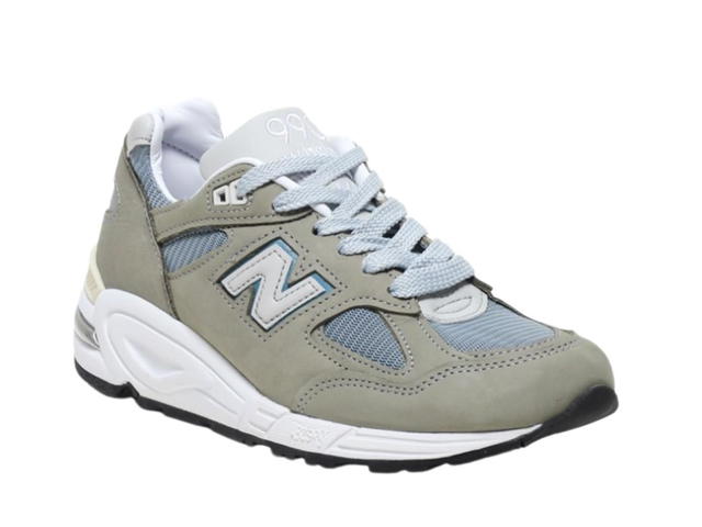 New Balance New Balance 990v2 MiUSA Steel Blue - view 2