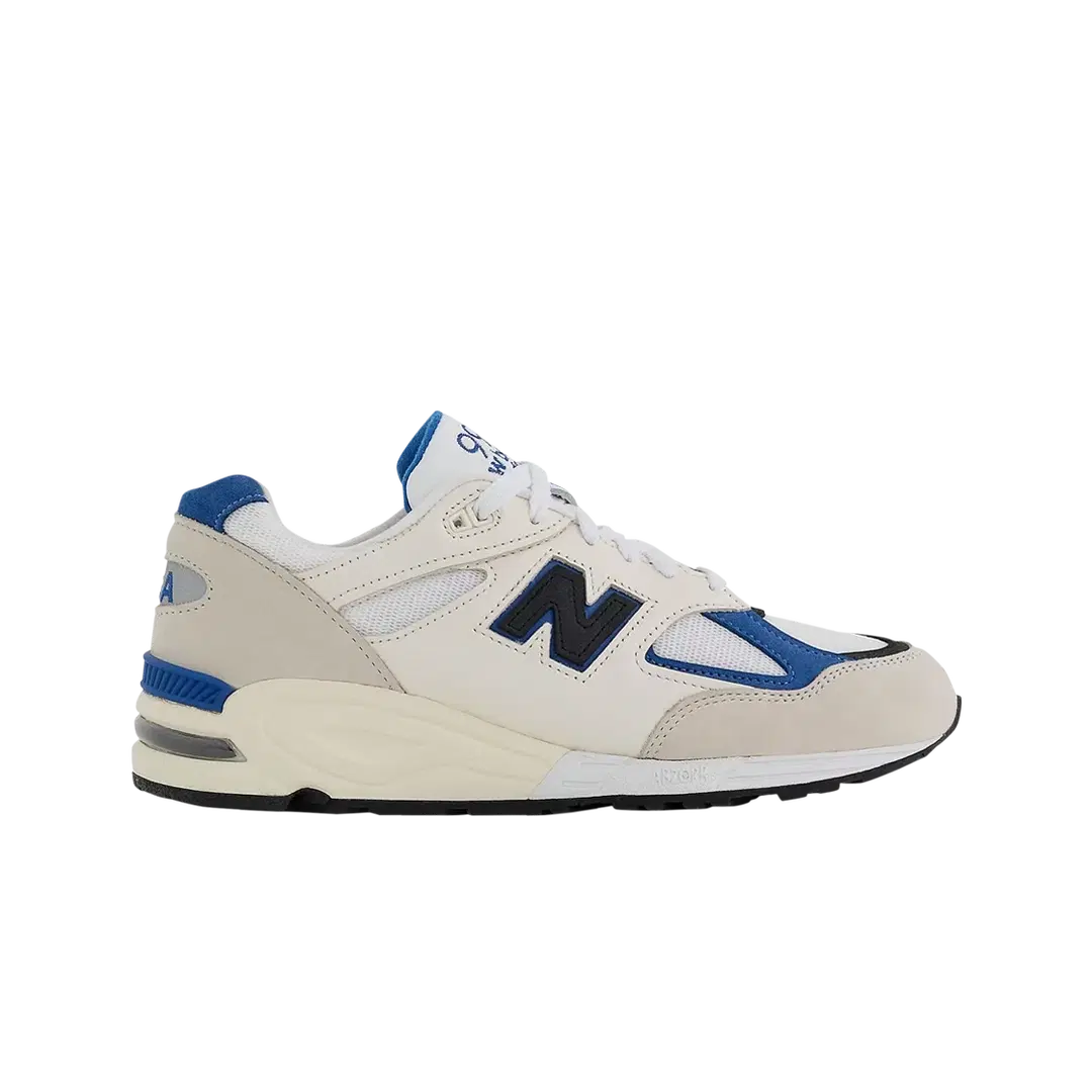 New Balance New Balance 990v2 MiUSA White Blue