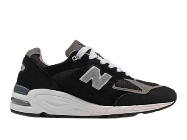 New Balance New Balance 990v2 MiUSA Black Grey - view 1