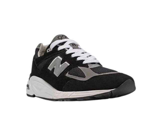 New Balance New Balance 990v2 MiUSA Black Grey - view 3