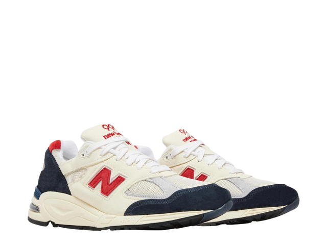 New Balance New Balance 990v2 MiUSA Teddy Santis Navy Sea Salt - view 3