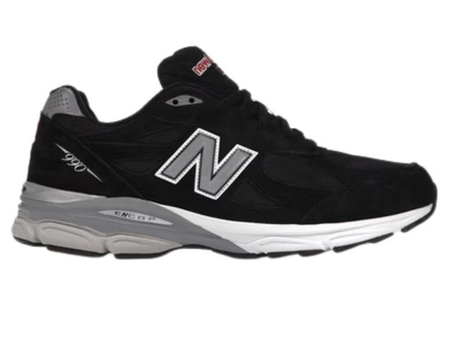 New Balance New Balance 990v3 MiUSA Black White - view 1