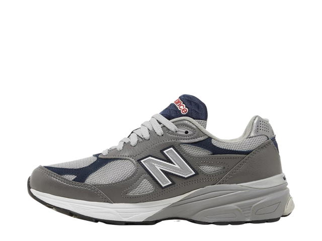 New Balance New Balance 990v3 MiUSA Elephant Grey Navy - view 2