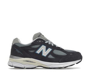 Buy New Balance 990v3 MiUSA Kith Steel Blue at Sasom – Authentic and Ready to Ship