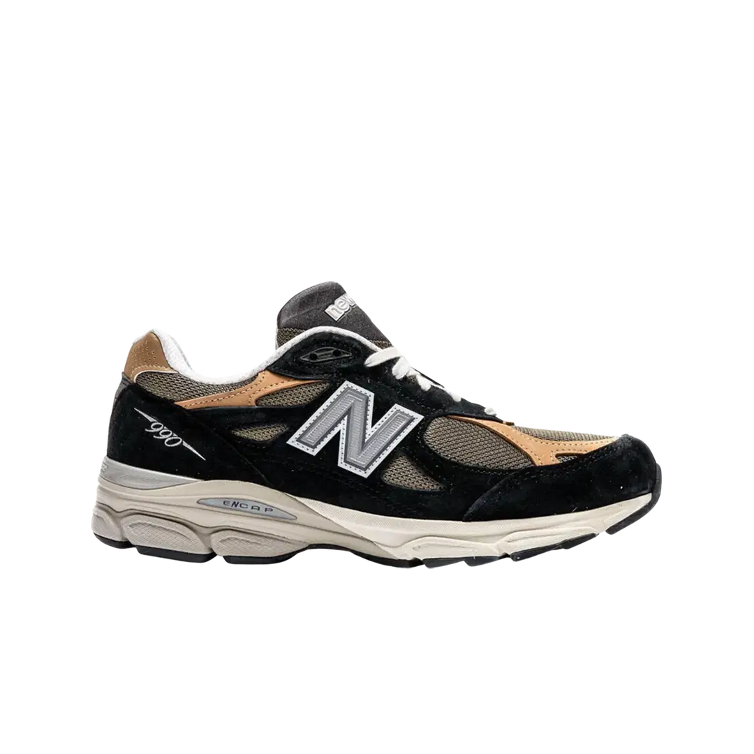 New Balance New Balance 990v3 MiUSA Black Tan
