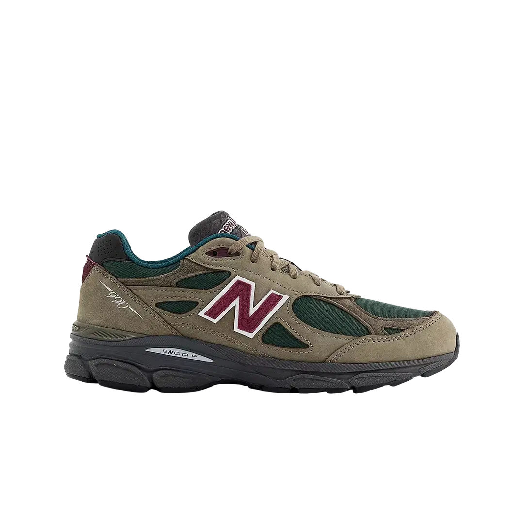 New Balance New Balance 990v3 MiUSA Teddy Santis Green Purple