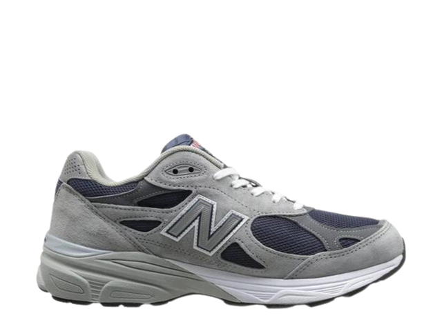 New Balance New Balance 990v3 Made In USA Grey Navy - view 1