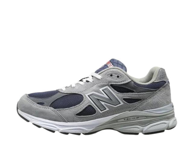 New Balance New Balance 990v3 Made In USA Grey Navy - view 2