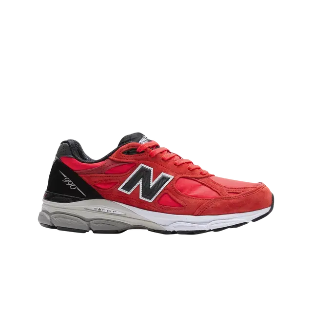 New Balance New Balance 990v3 MiUSA Red Suede - view 2