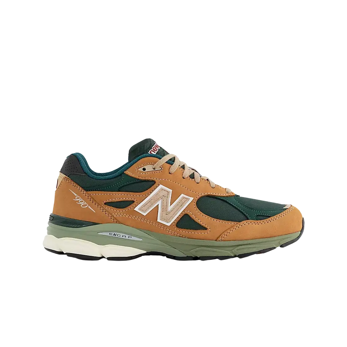 New Balance New Balance 990v3 MiUSA Tan Green
