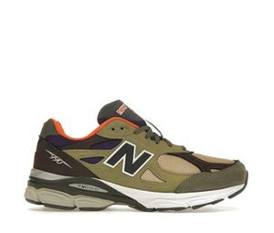 Buy New Balance 990v3 MiUSA Teddy Santis Khaki Orange at Sasom – Authentic and Ready to Ship