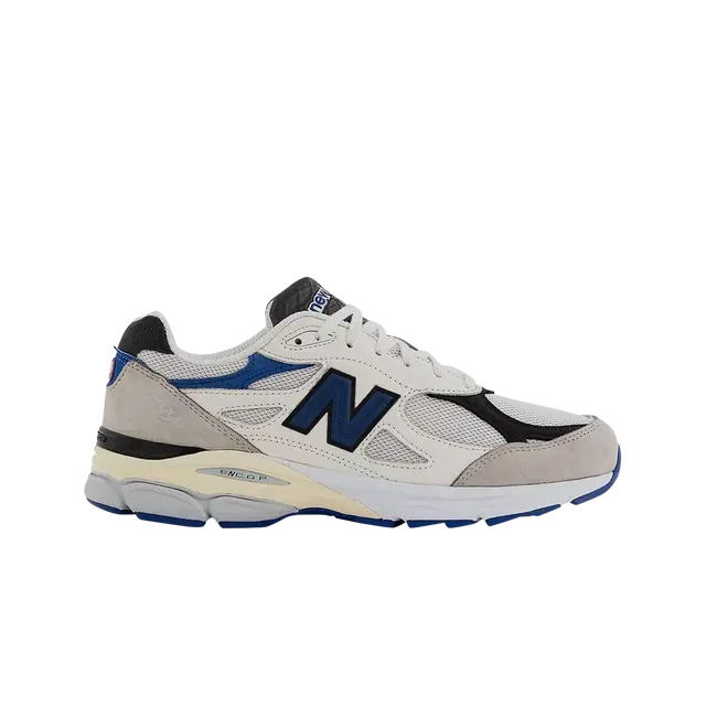 New Balance New Balance 990v3 MiUSA White Blue - view 2