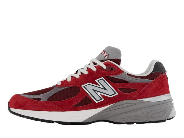 New Balance New Balance 990v3 MiUSA Teddy Santis Scarlet - view 2