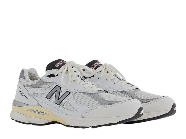 New Balance New Balance 990v3 MiUSA Teddy Santis Sea Salt - view 2
