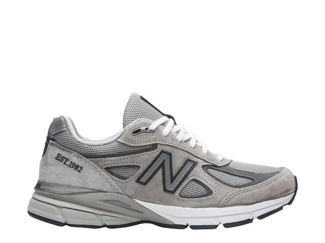 New Balance New Balance 990v4 MiUSA Est. 1982 Grey - view 1