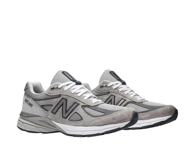 New Balance New Balance 990v4 MiUSA Est. 1982 Grey - view 3