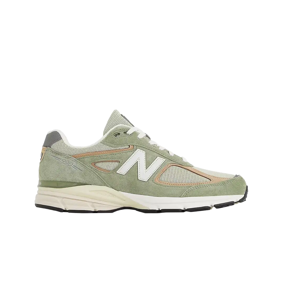 New Balance New Balance 990v4 MiUSA Teddy Santis Olive Incense