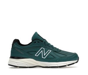 Buy New Balance 990v4 MiUSA Teddy Santis Teal at Sasom – Authentic and Ready to Ship