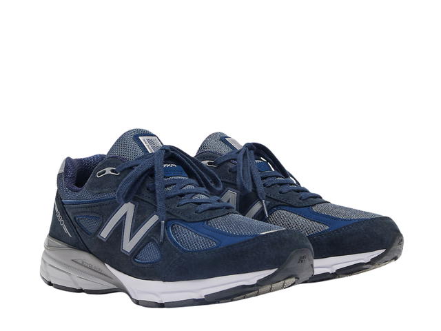 New Balance New Balance 990v4 MiUSA Navy - view 3