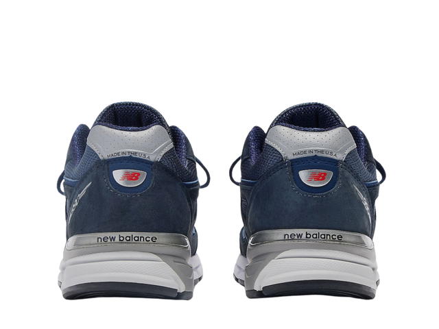 New Balance New Balance 990v4 MiUSA Navy - view 4