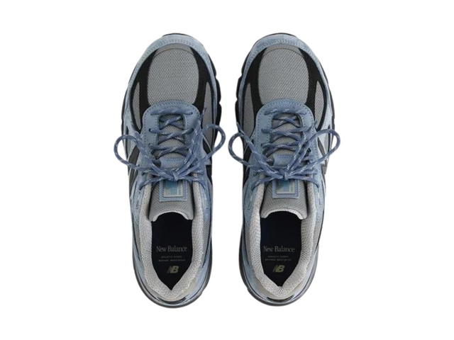New Balance New Balance 990v4 MiUSA Teddy Santis Arctic Grey Black - view 4
