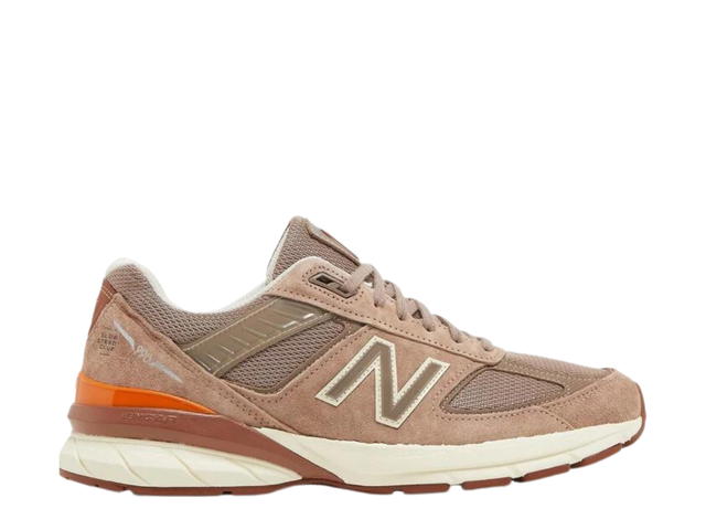 New Balance New Balance 990v5 Slow Steady Club MiUSA Brown - view 1