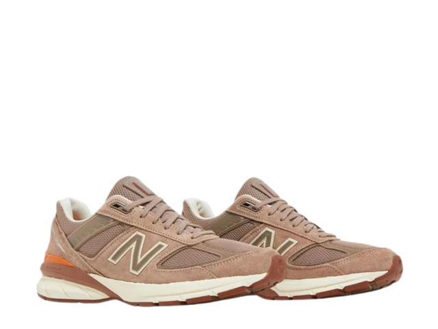 New Balance New Balance 990v5 Slow Steady Club MiUSA Brown - view 3