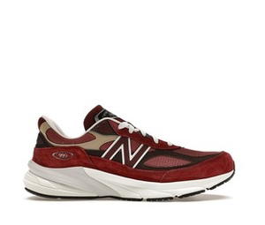 Buy New Balance 990v6 MiUSA Teddy Santis Burgundy Tan at Sasom – Authentic and Ready to Ship