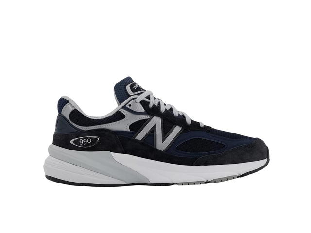 New Balance New Balance 990v6 MiUSA Navy White - view 1