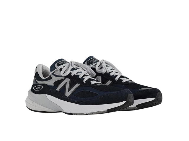 New Balance New Balance 990v6 MiUSA Navy White - view 2
