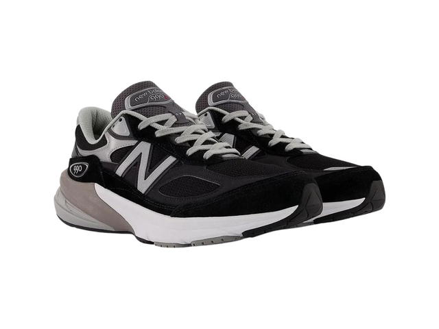 New Balance New Balance 990v6 MiUSA Black Grey White - view 3