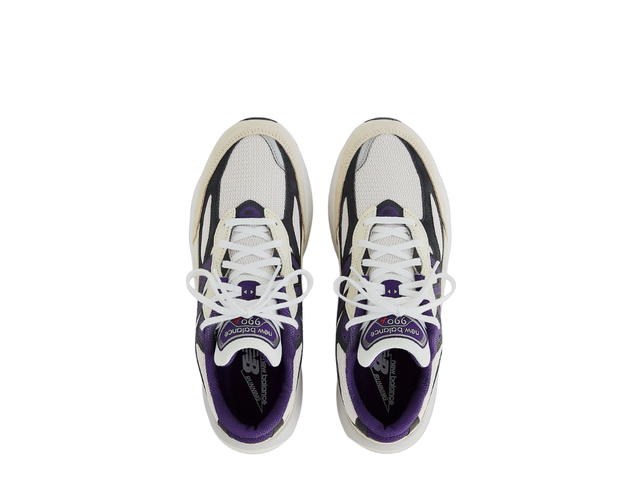 New Balance New Balance 990v6 MiUSA Teddy Santis White Black Plum - view 2