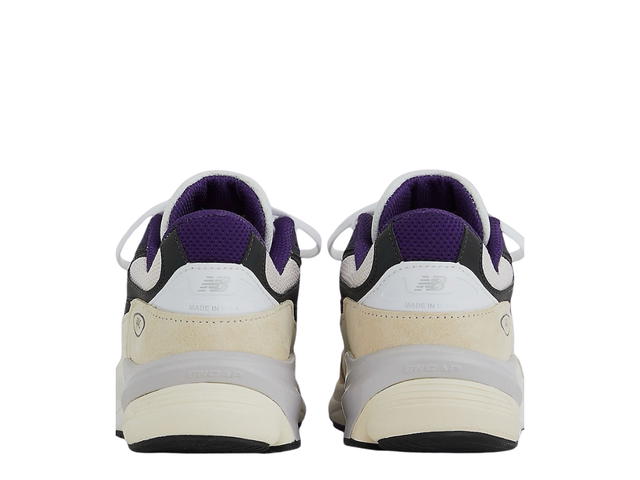 New Balance New Balance 990v6 MiUSA Teddy Santis White Black Plum - view 3