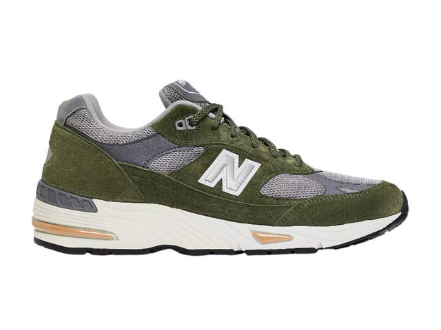 New Balance New Balance 991 MiUK Dark Green Grey Tan - view 1
