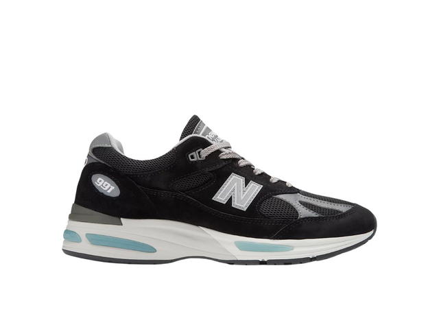 New Balance New Balance 991v2 MiUK Black Grey - view 1