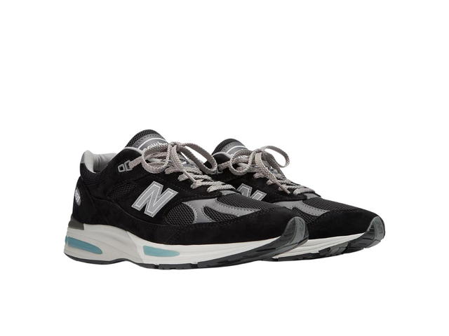 New Balance New Balance 991v2 MiUK Black Grey - view 3