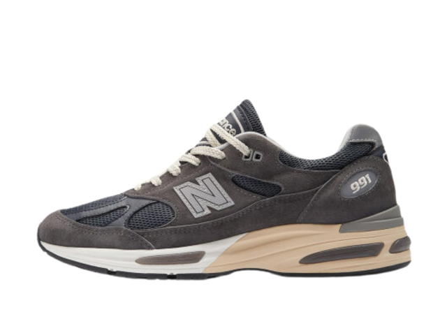 New Balance New Balance 991v2 MiUK Dark Gull Grey - view 2