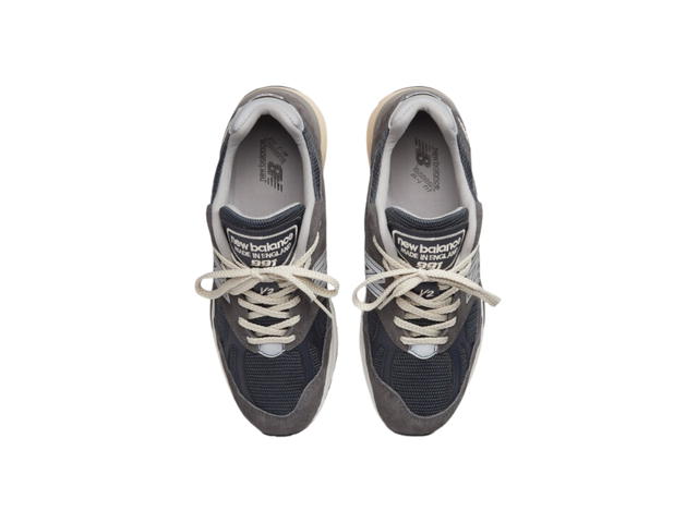 New Balance New Balance 991v2 MiUK Dark Gull Grey - view 3