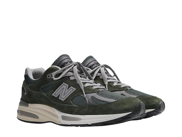 New Balance New Balance 991v2 MiUK Kombu Green - view 3