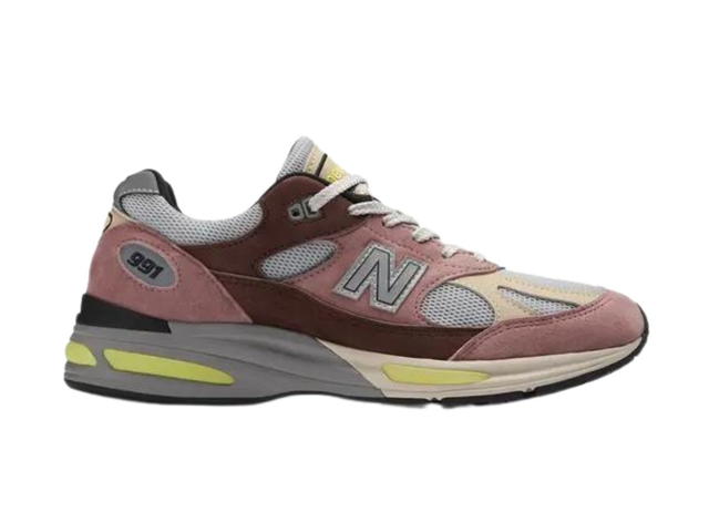 New Balance New Balance 991v2 MiUK Rosewood - view 1